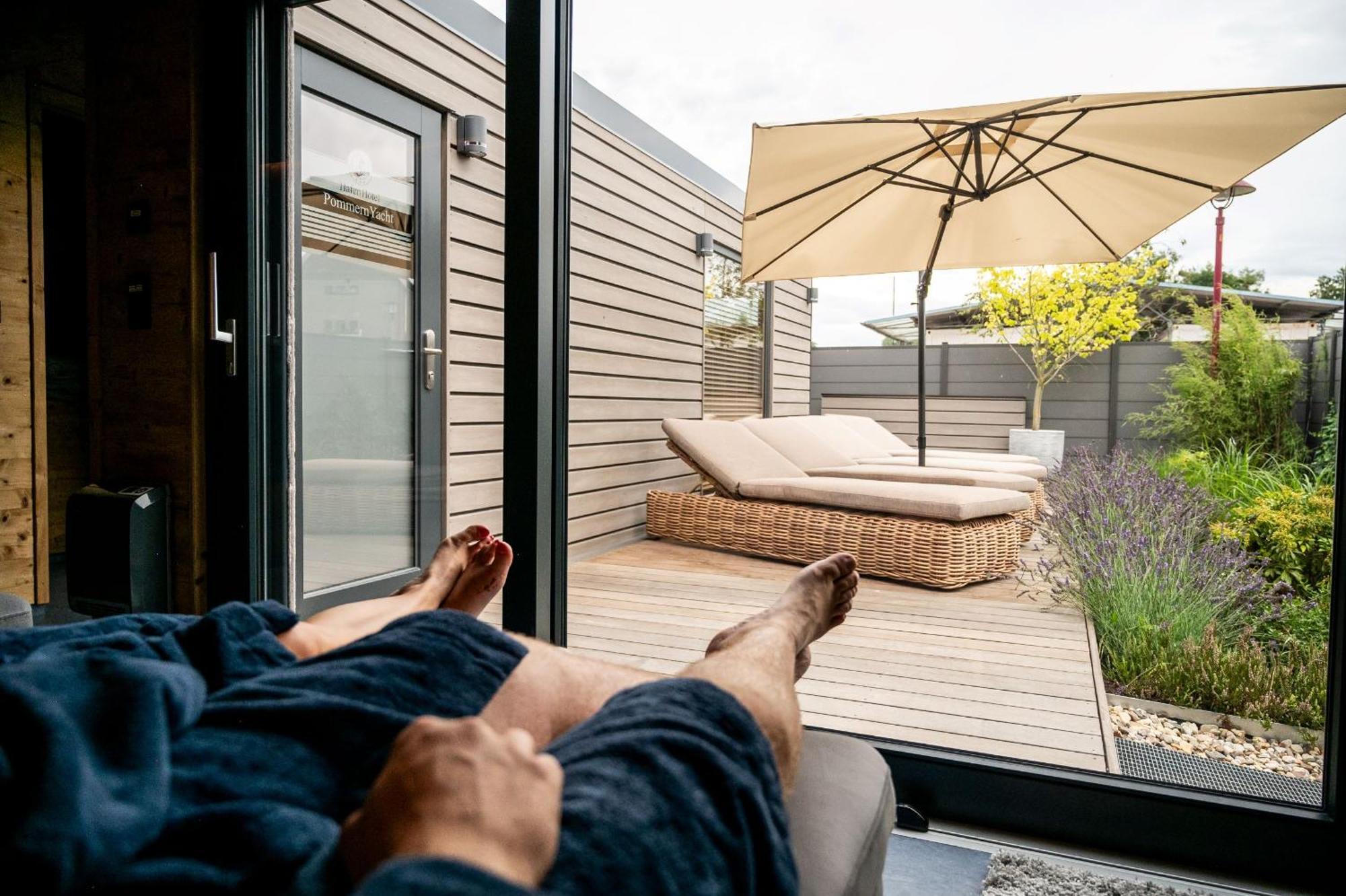 Hafenhotel Pommernyacht Ueckermünde Exteriér fotografie